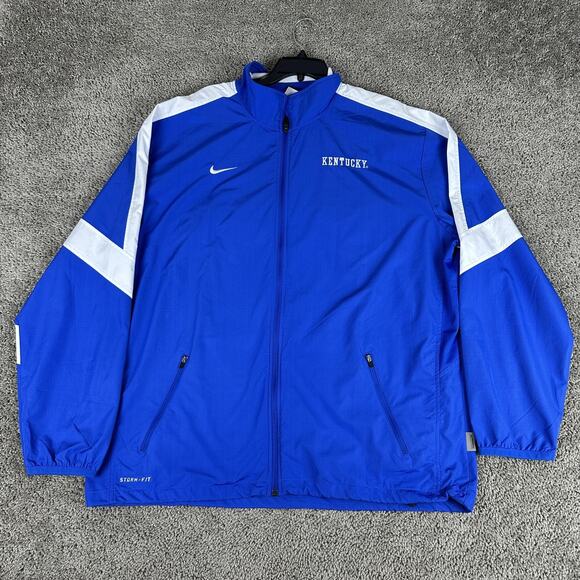 Kentucky Wildcats Jacket Mens XL NCAA Basketball Storm-FIT Nike Authentic - Picture 1 of 12
